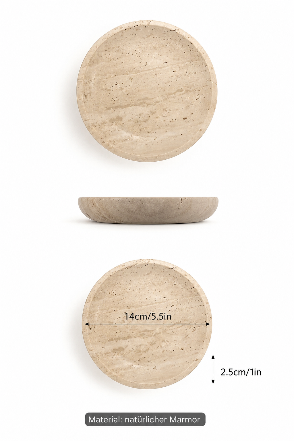 Hvenly Marmor Tablett