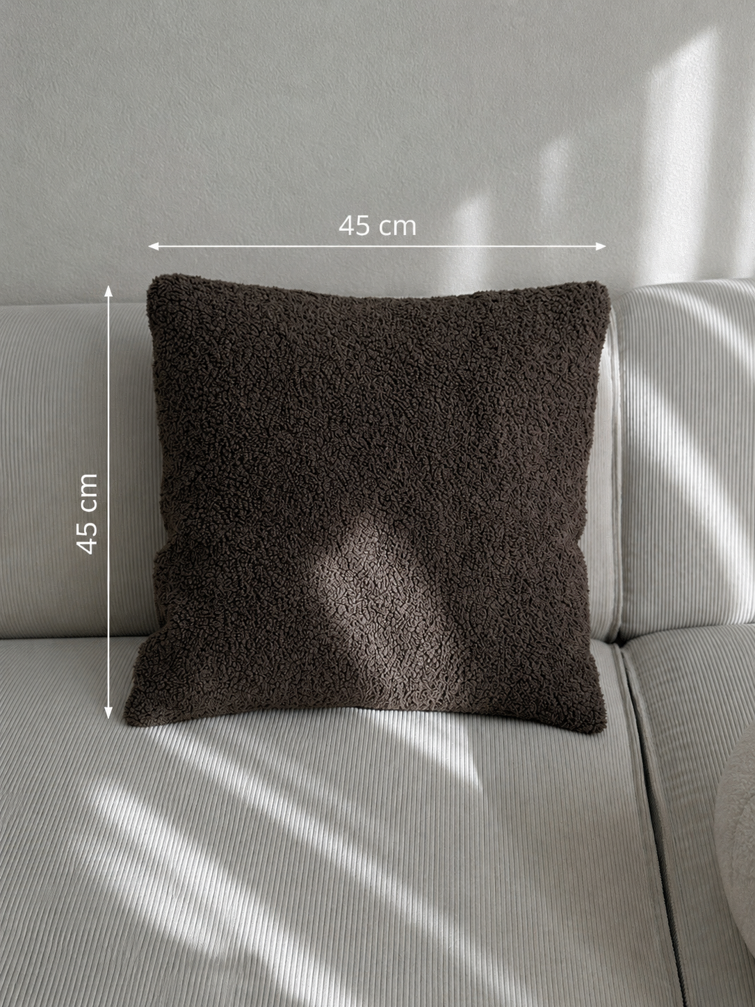 Hvenly Bouclé Kissenhülle